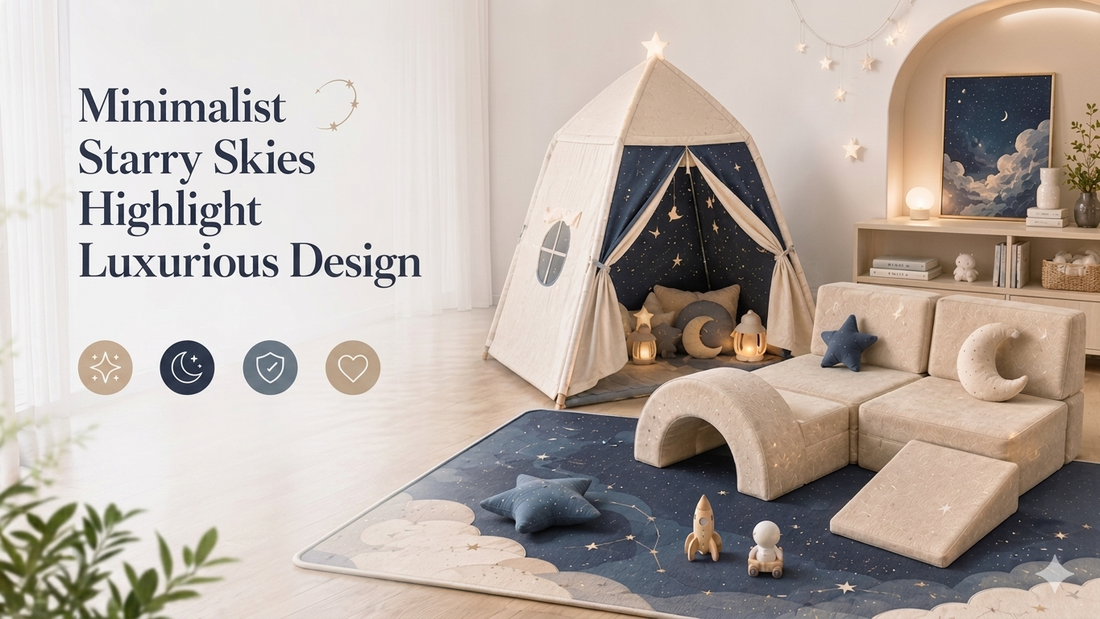 Minimalist Starry Skies Highlight Luxurious Design