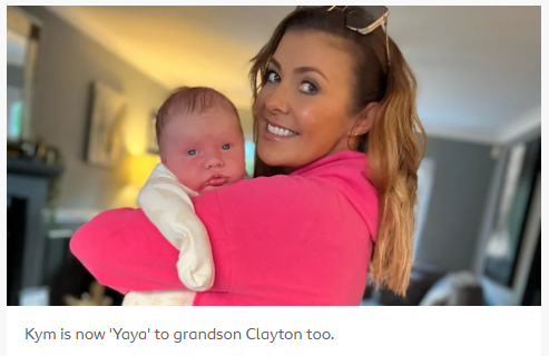 Waterloo Road star Kym Marsh on being a grandma: "There's a specific bond between a grandparent and their grandchildren"