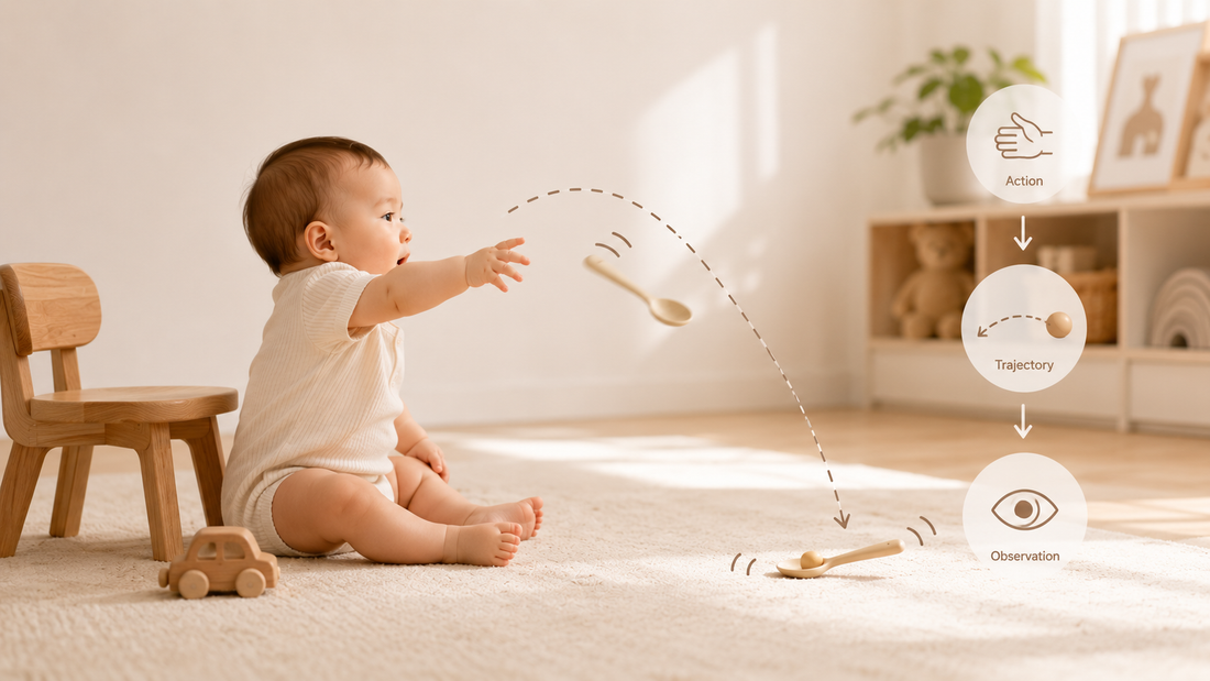 From "Obsession with Throwing Objects" to "Trajectory Cognition": A Scientific Experiment on Infants Breaking the Laws of Spatial Causality