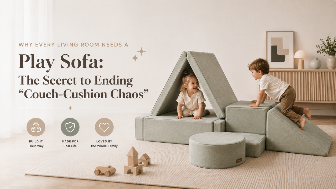 Why Every Living Room Needs a Play Sofa: The Secret to Ending "Couch-Cushion Chaos"