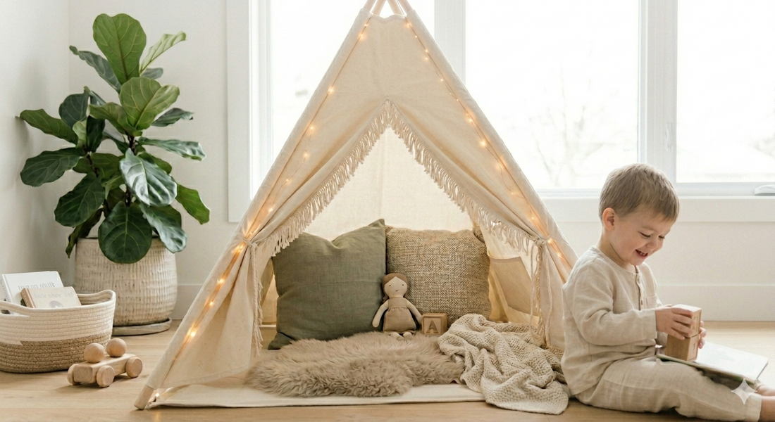 The Magic of the Teepee: Creating a "Secret Sanctuary" for Your Child