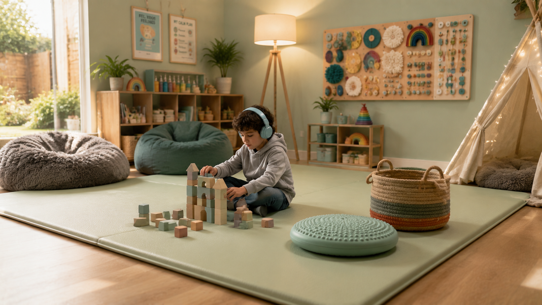 Designing a Sensory-Friendly Home: How Floor Textures & Acoustics Help Neurodivergent Kids Thrive