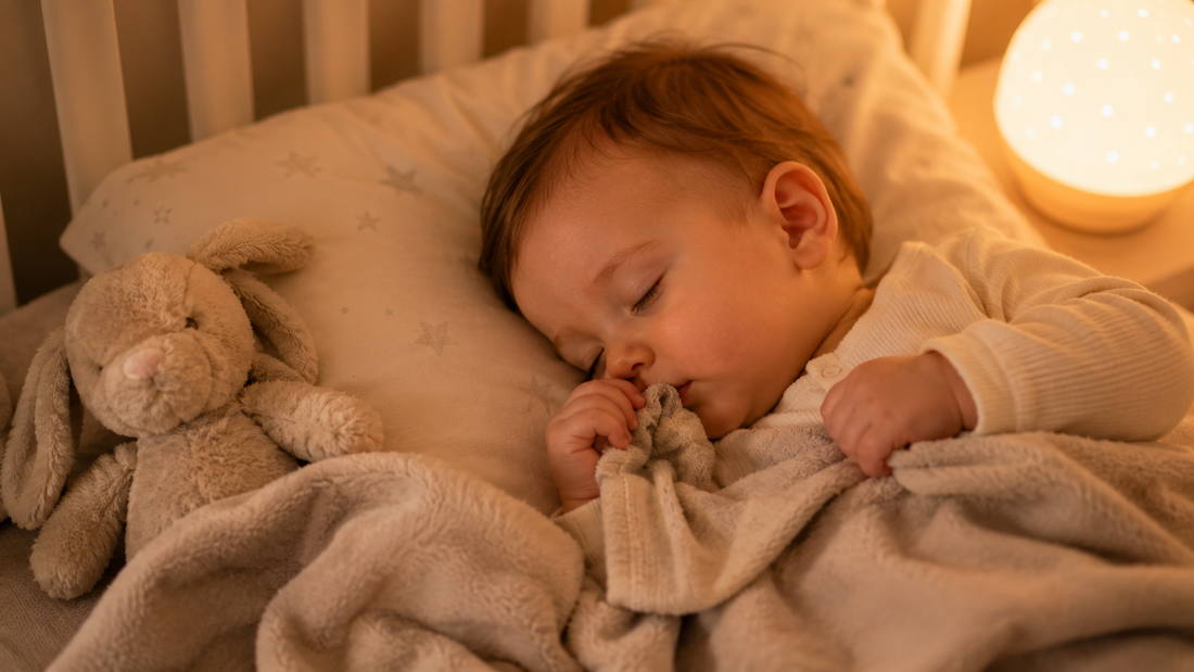 Focusing on "pinching the thread, touching the label" and "tactile anchoring": The mysterious sensory ritual before a baby falls asleep