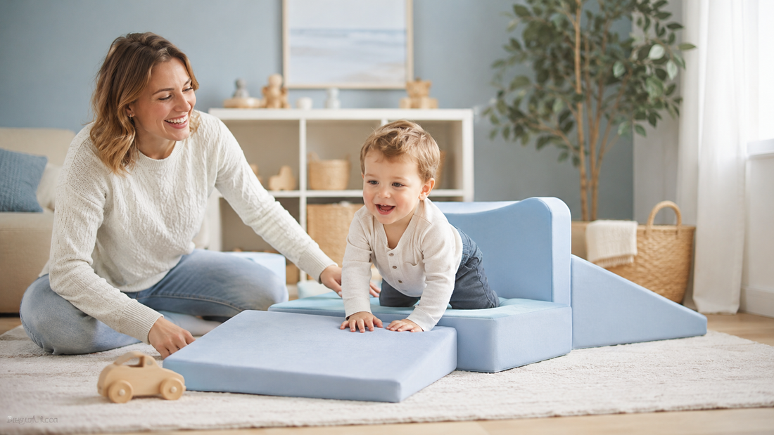 The Gravity Lab: How EVA Puzzle Mats Handle the Toddler Trajectory Schema