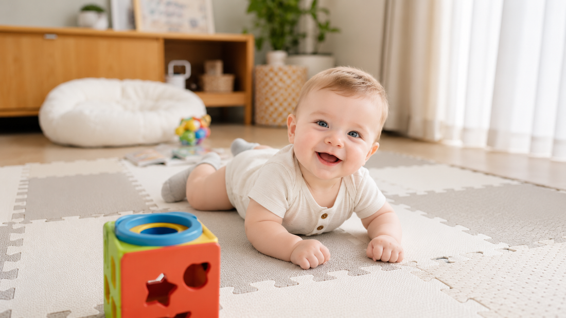 Overcoming the "One-Sided" Baby: How Floor Resistance Fixes Infant Muscle Imbalances