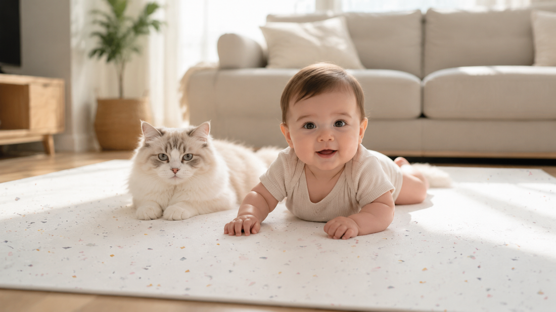 Cats and Babies: Creating Sweet, Safe Moments on the Floor