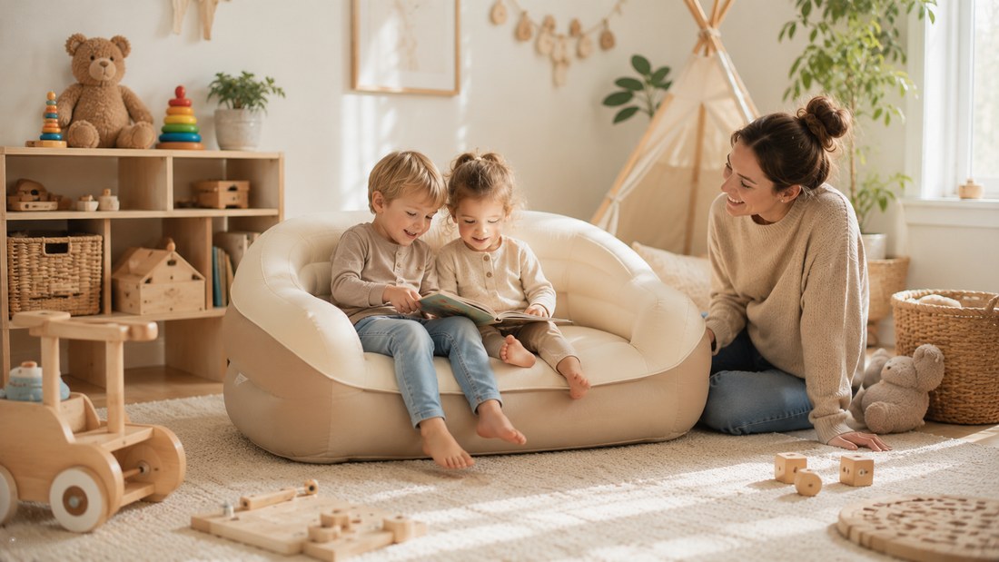 The Psychology of Proximity: Why Two-Seater Inflatable Furniture Transforms Playrooms