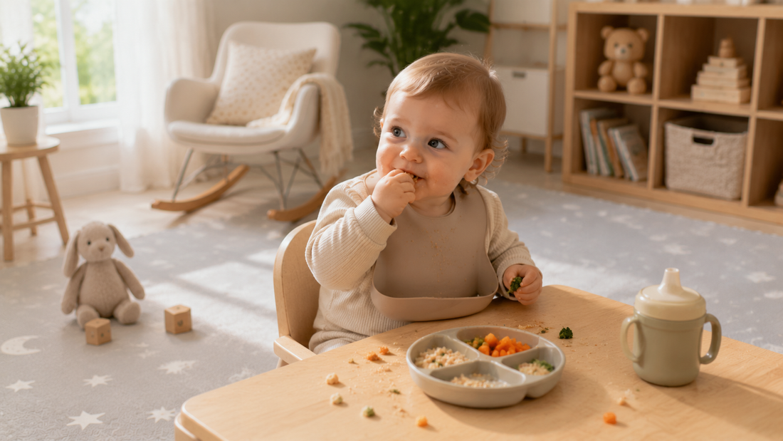 Why Babies Hold Food in Their Mouths and Love Eating with Their Hands: Decoding Infant Feeding Milestones