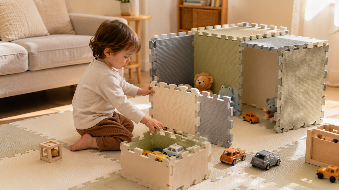 From Floor to Fortress: The Secret Cognitive Leap Behind Foam Tile Playhouses