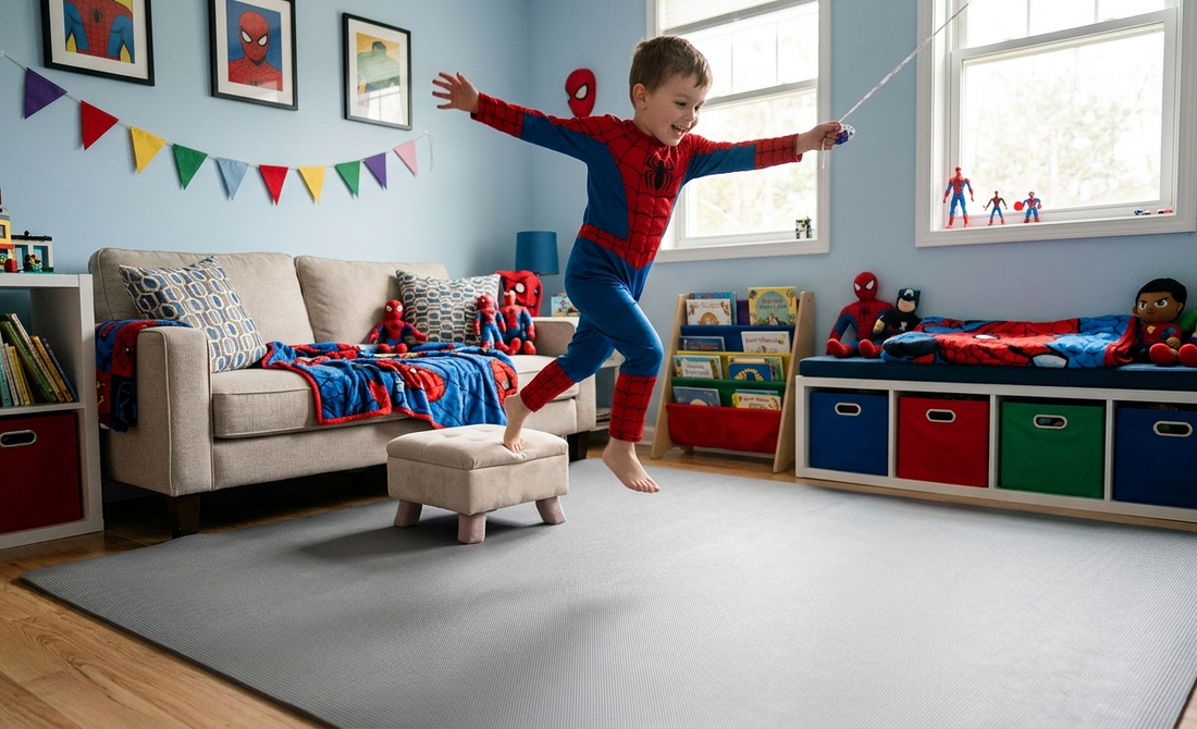 The "Spider-Man Effect": How to Turn Your Living Room into a Safe Superhero Training Ground