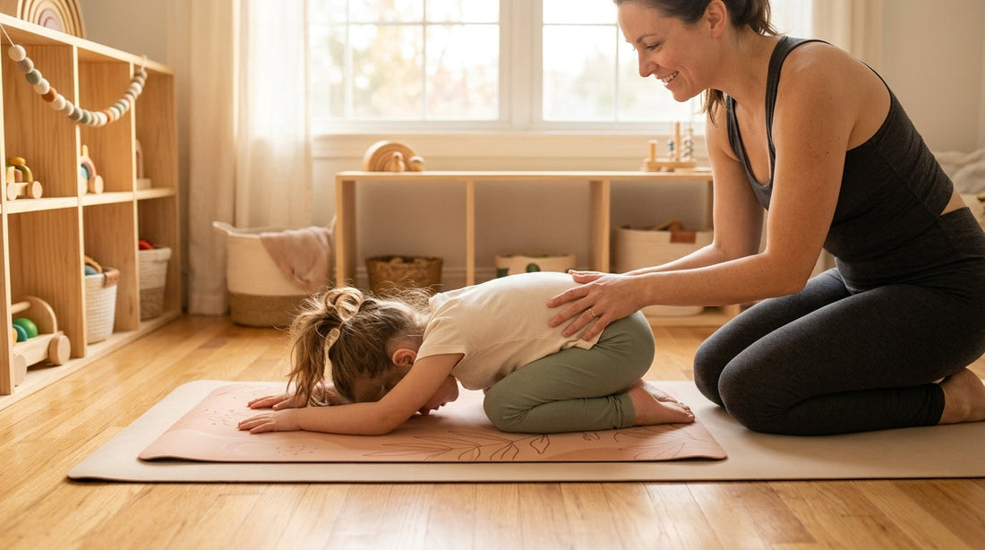 Mindful Little Yogis: Why Your Child Needs Their Own Non-Toxic Play & Yoga Mat