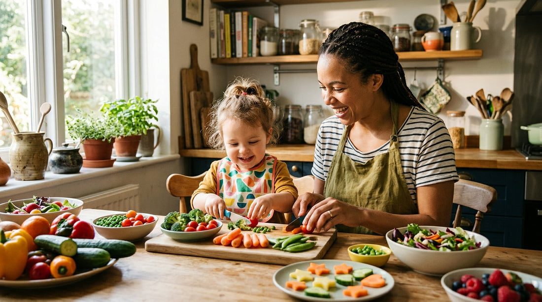 The habits that help children to eat more vegetables over their lifetime