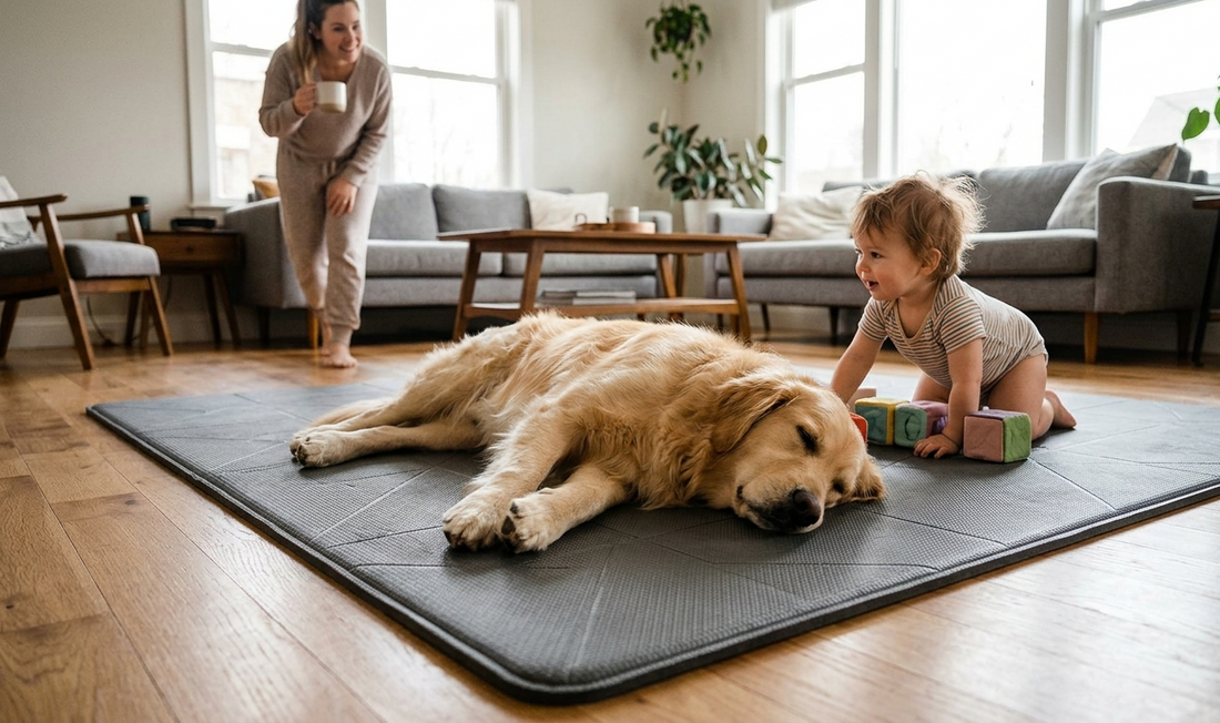 "My Dog Thinks the New Play Mat Is His": Why TPU Rollable Mats Are the Ultimate Pet-and-Baby Solution