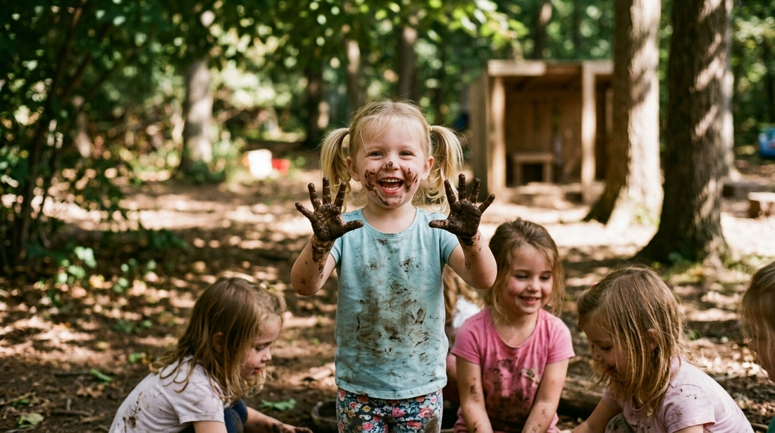 Ditch the Perfect Princess Vibe: Why "Messy & Risky Play" Is Essential for Growing Girls