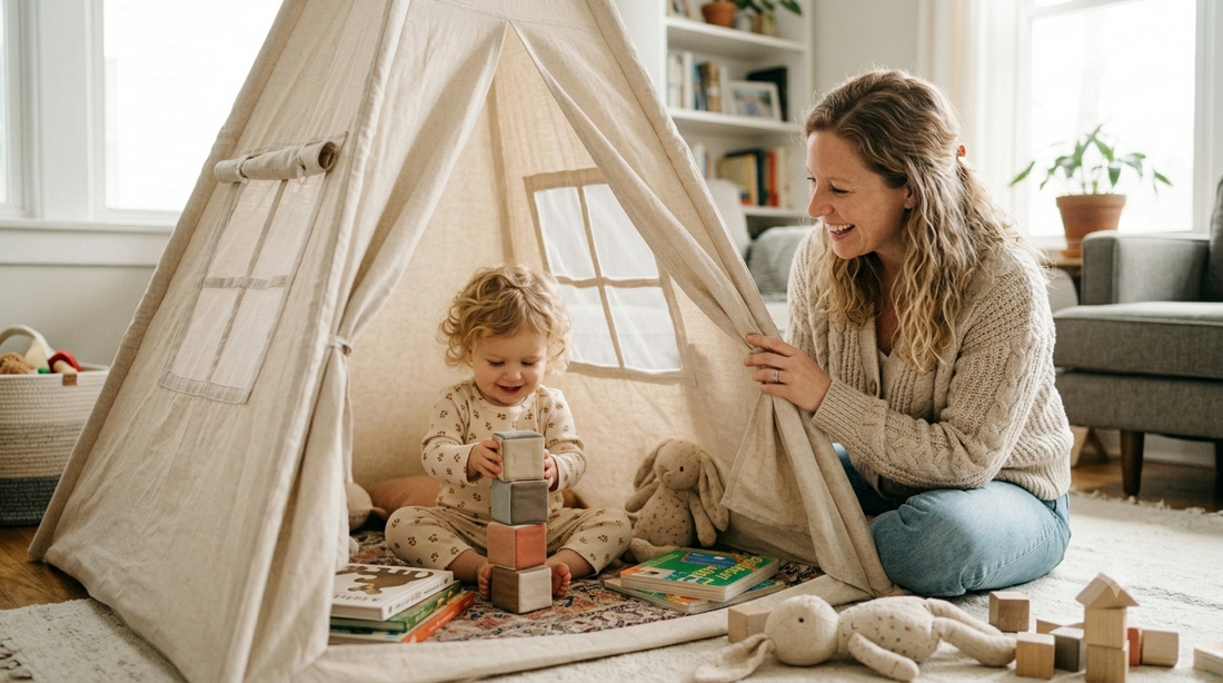 Why Does Your Toddler Love Hiding Under Tables and Behind Curtains?