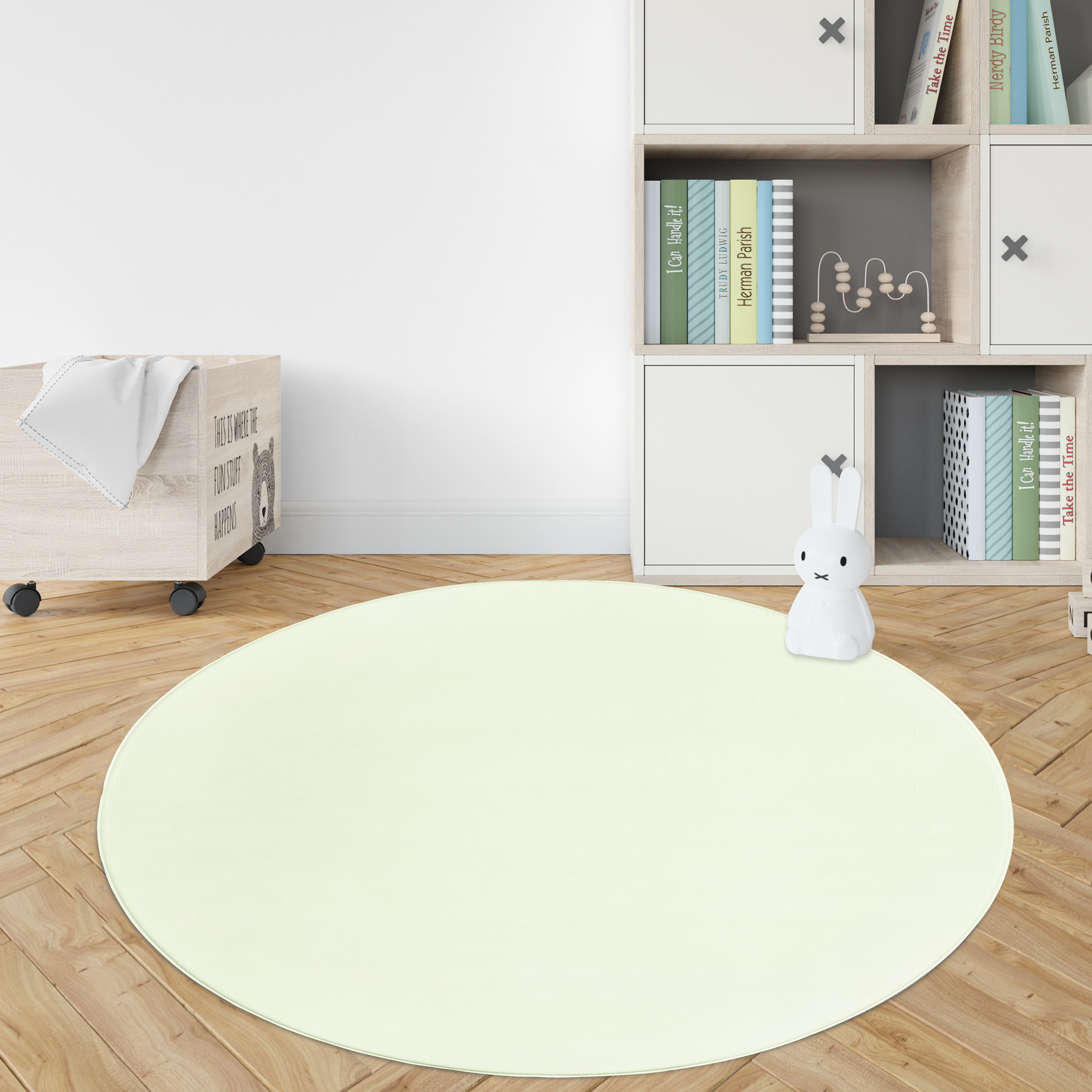TPU Play Mat - Orbicular Green  + Light Grass Green