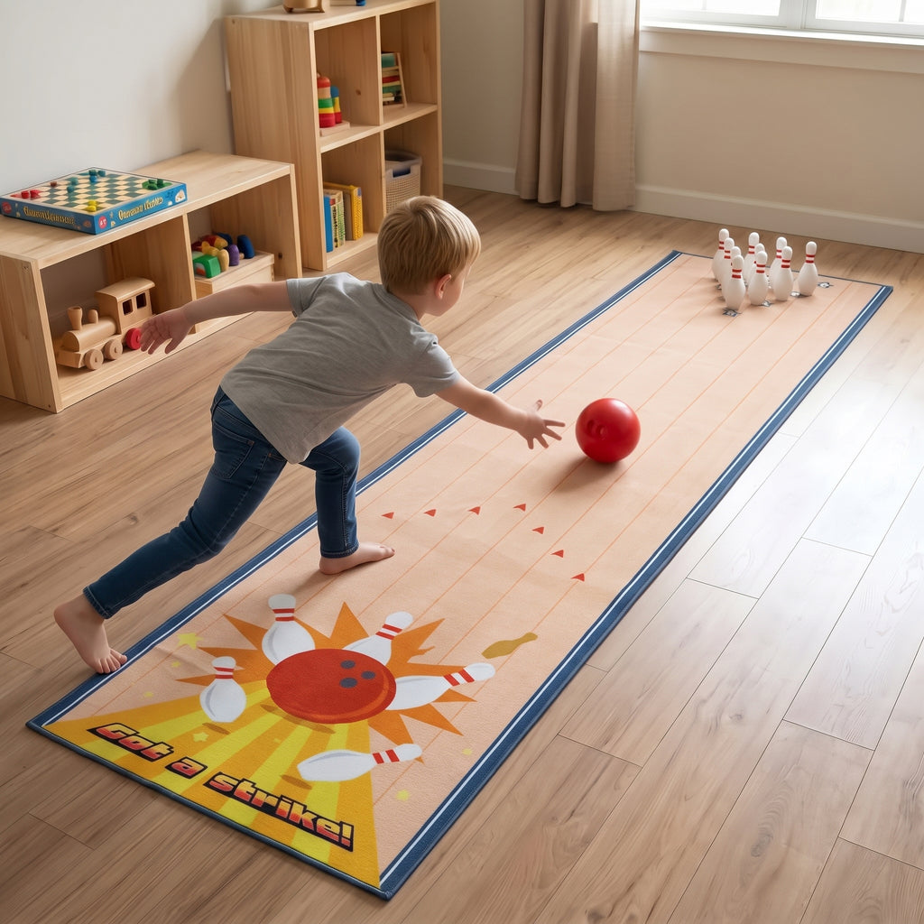 Fabric Bowling Mat - Pin Toss