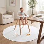 High Chair Splat Mat - Light Gray