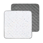 Fabric Play Mat - White Terrazzo
