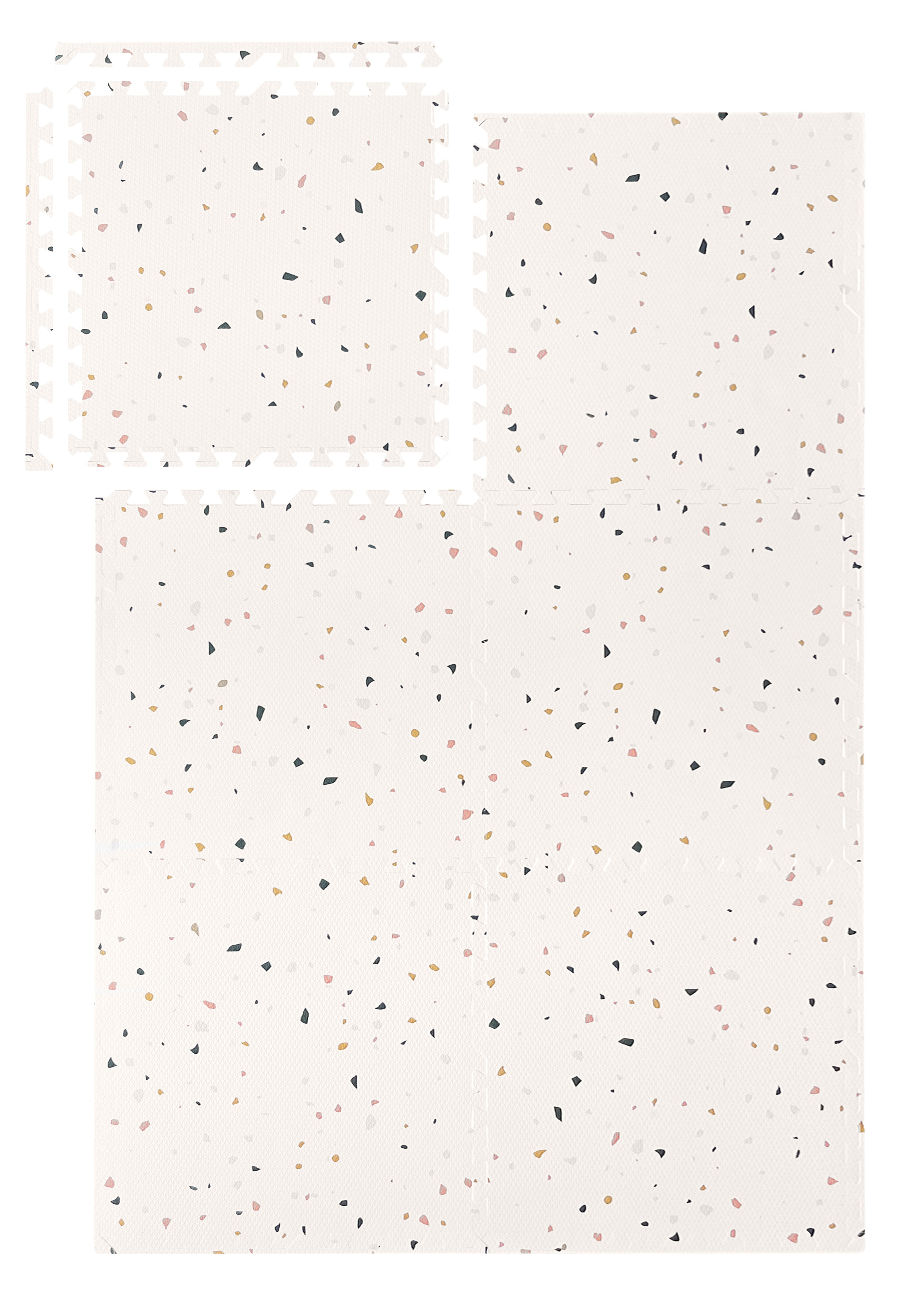 EVA Puzzle Mat - Pink Terrazzo