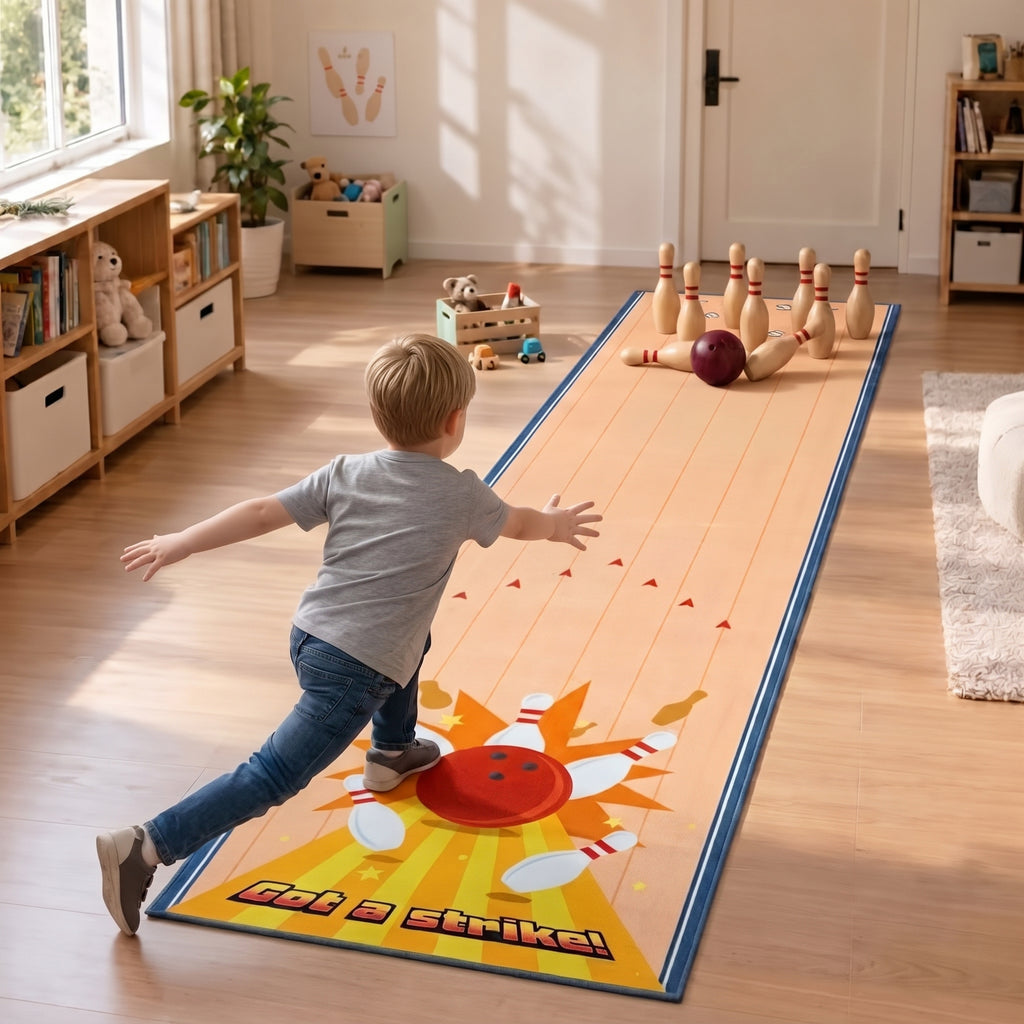 Fabric Bowling Mat - Pin Toss
