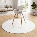 High Chair Splat Mat - Light Gray