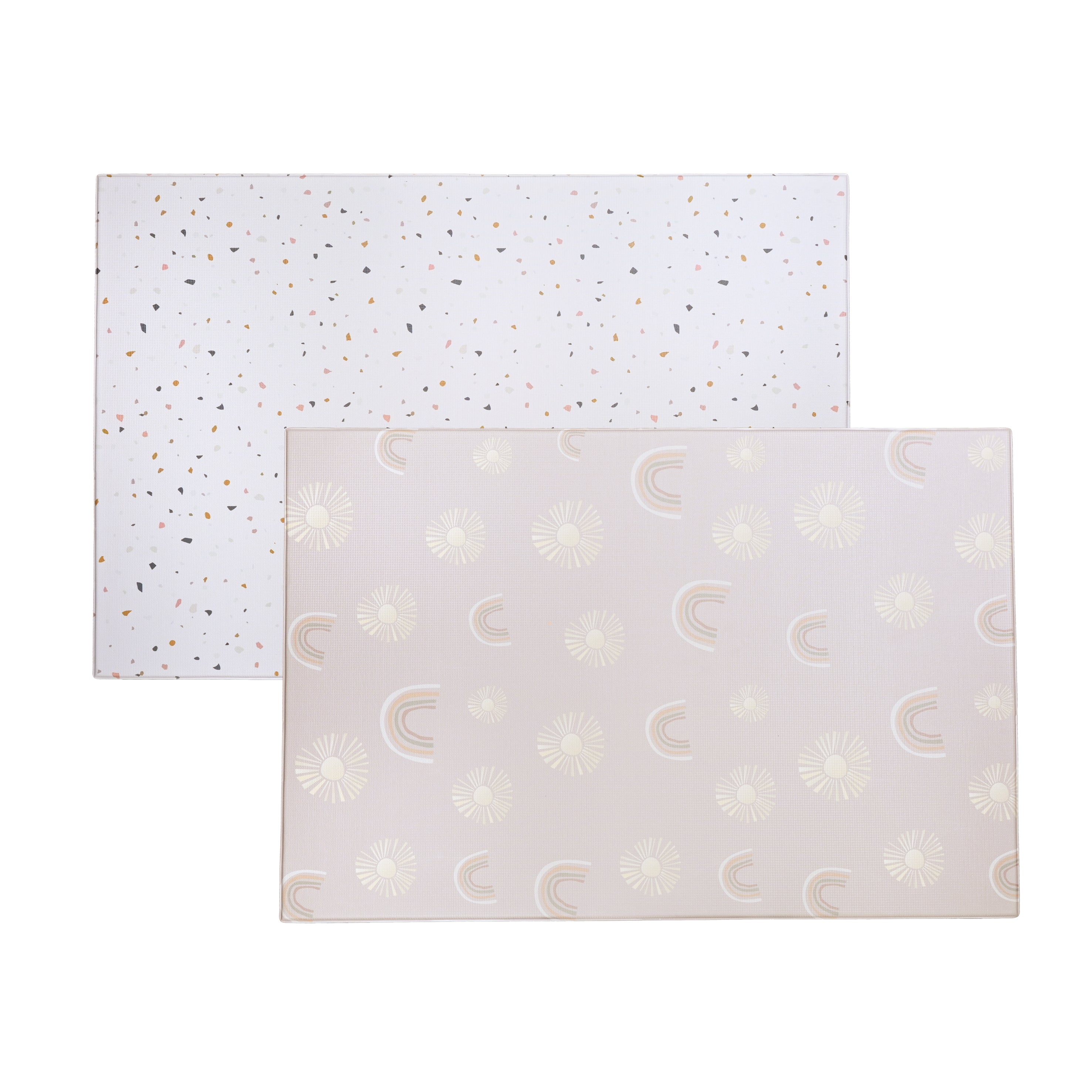 TPU Play Mat - Pink Terrazzo + Pink Rainbow