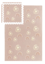 EVA Puzzle Mat - Pink Rainbow & Sun