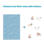 EVA Printed Play Mat-Ocean World-Interactive Stickers