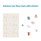 EVA Printed Play Mat-Farm Life-Interactive Stickers