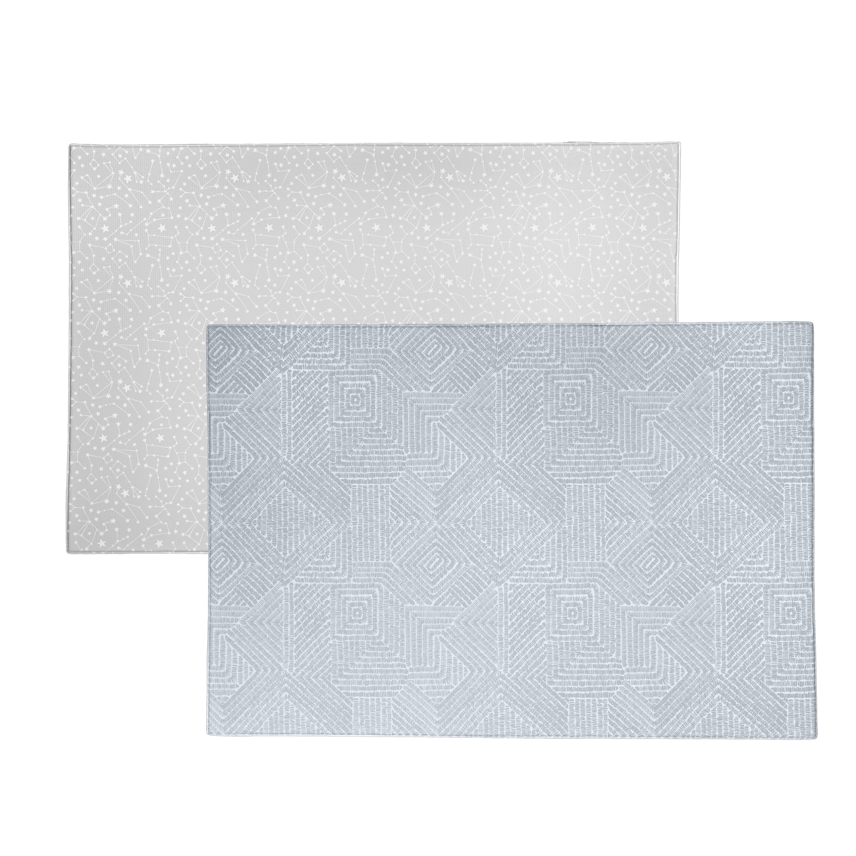 TPU Play Mat - Grayish Brown Maze + Gray Cosmic