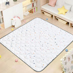 Fabric Play Mat - White Terrazzo