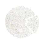 EVA Puzzle Mat - Orange Terrazzo Circle Mat