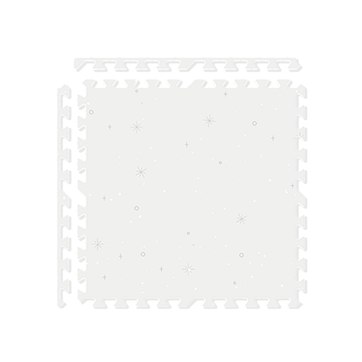 EVA Printed Play Mat-Space Exploration Light Grey-Interactive Stickers