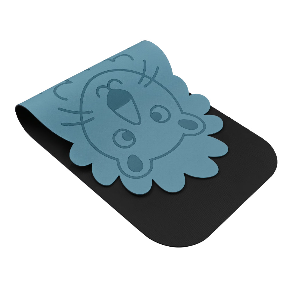TPE Kids Foldable Yoga Mat - Chill Lion