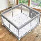 Fabric Play Mat - White Terrazzo