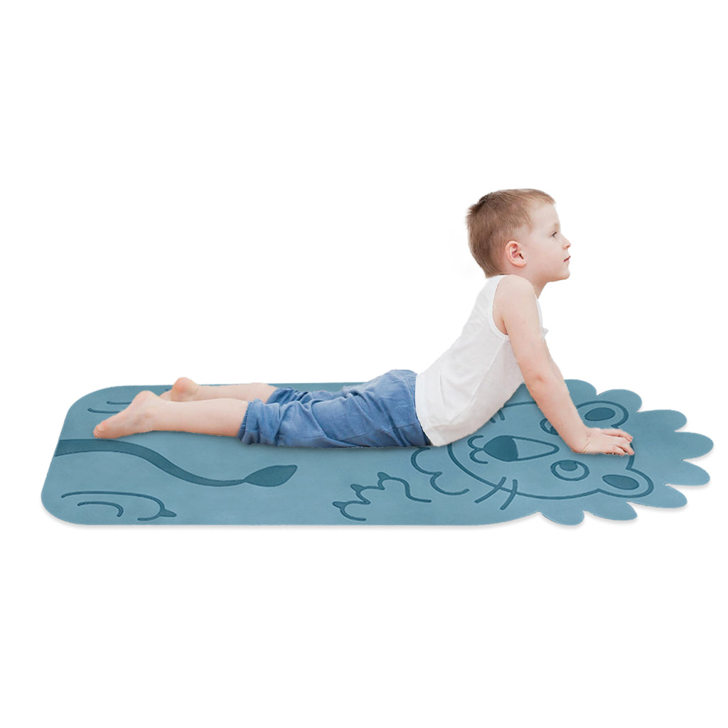 TPE Kids Foldable Yoga Mat - Chill Lion