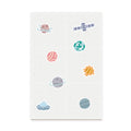 EVA Printed Play Mat-Space Exploration Light Grey-Interactive Stickers
