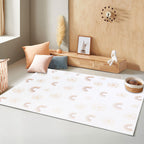 TPU Play Mat - White Terrazzo + White Rainbow