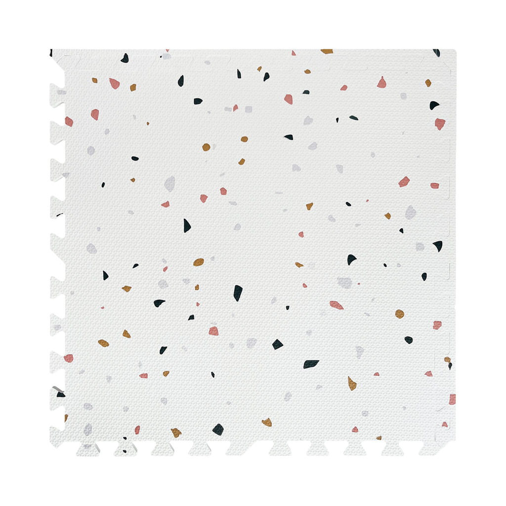 EVA Puzzle Mat - Ivory Terrazzo