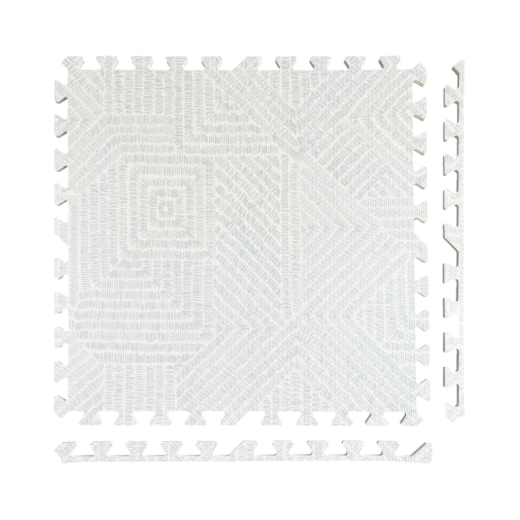 EVA Puzzle Mat - Light Gray Maze
