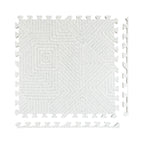 EVA Puzzle Mat - Light Gray Maze