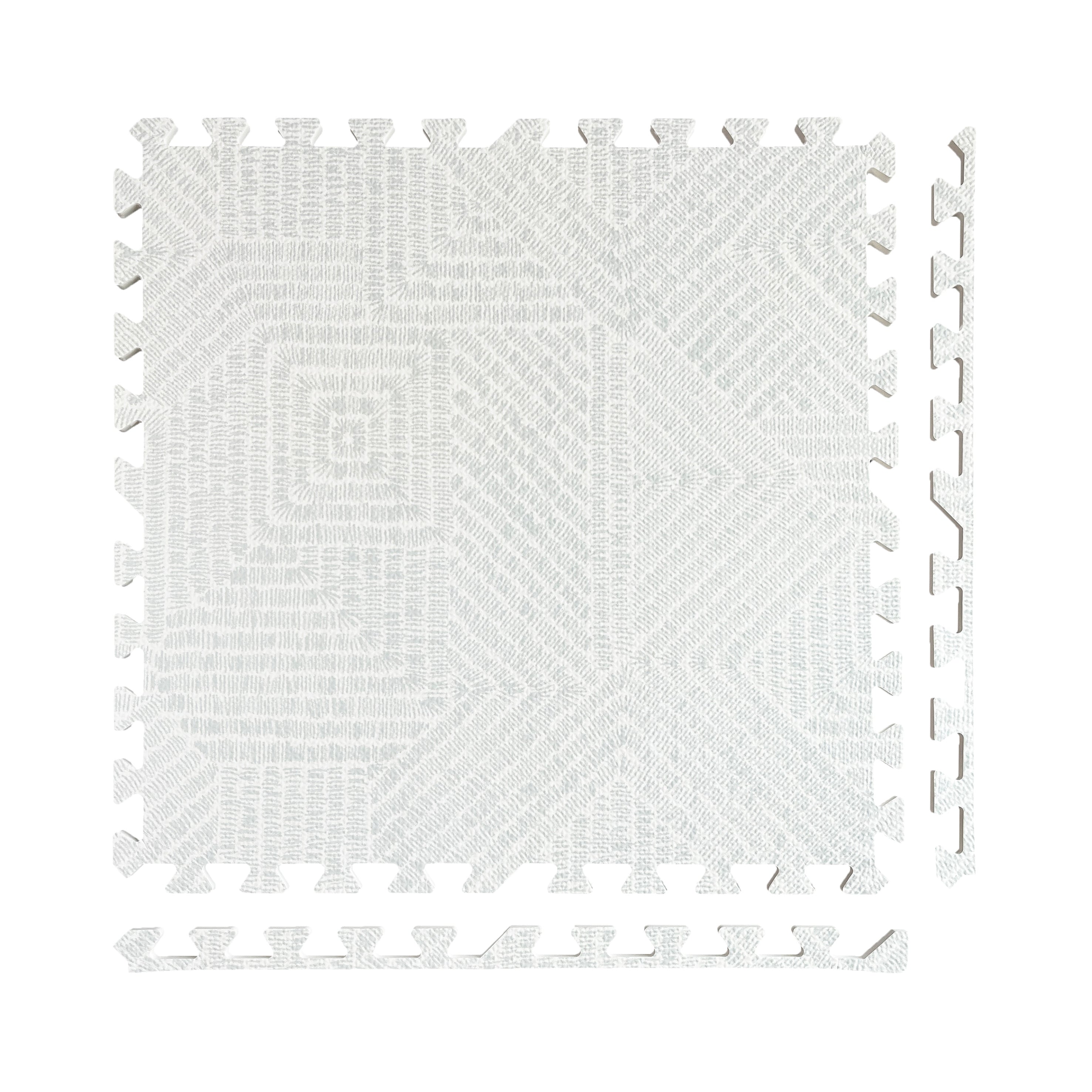 EVA Puzzle Mat - Light Gray Maze