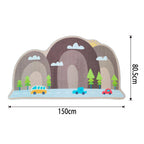 Kids Rug - Car & Hill