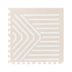 EVA Puzzle Mat - Tribal Geometry - Sandy