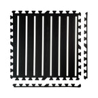 EVA Puzzle Mat Black & White Stripes