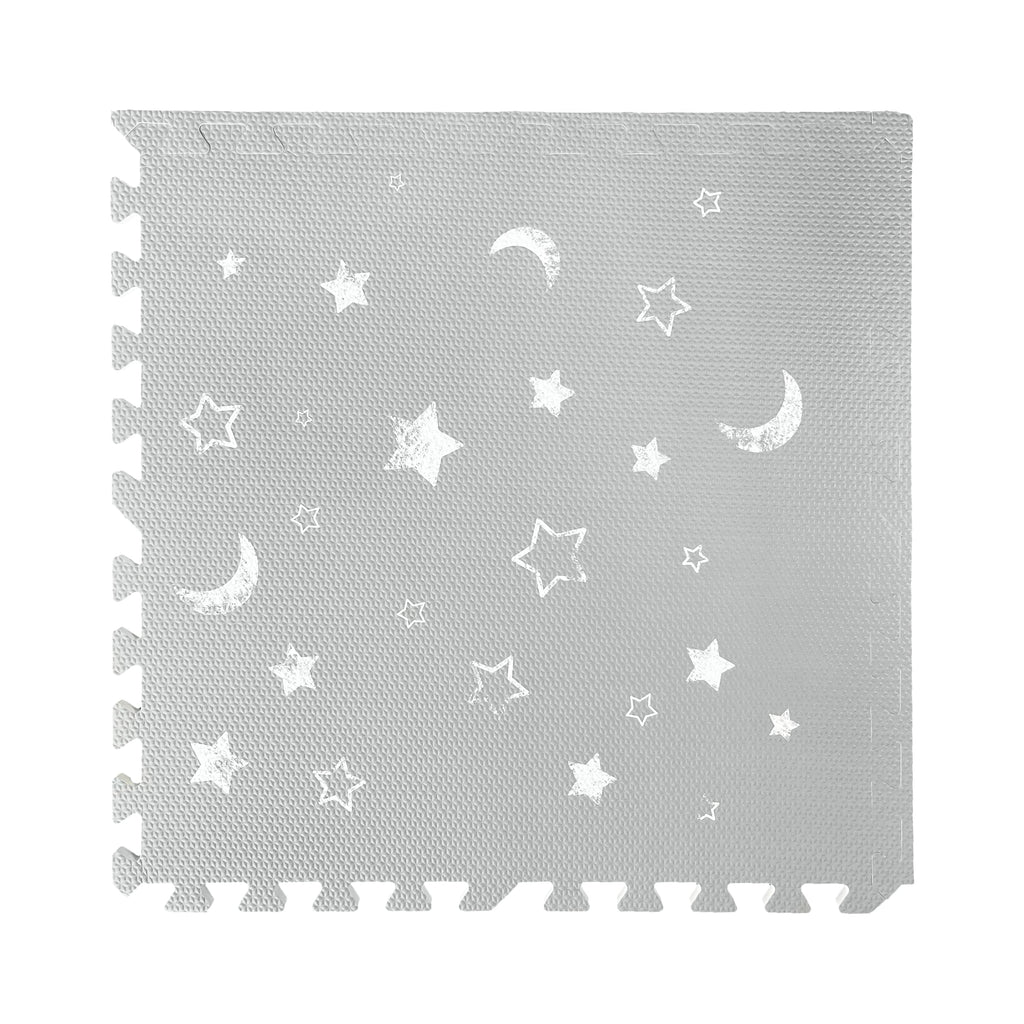 EVA Puzzle Mat - Gray Moon & Star