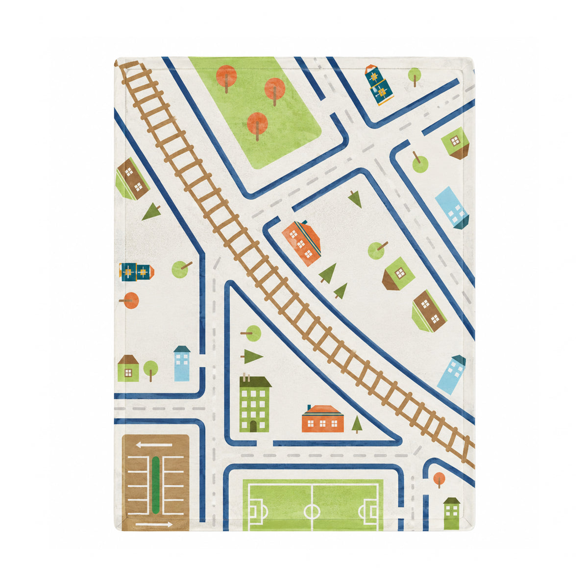 Coral Velvet Memory Foam Mat – City Roads