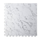 EVA Puzzle Mat - White Marble