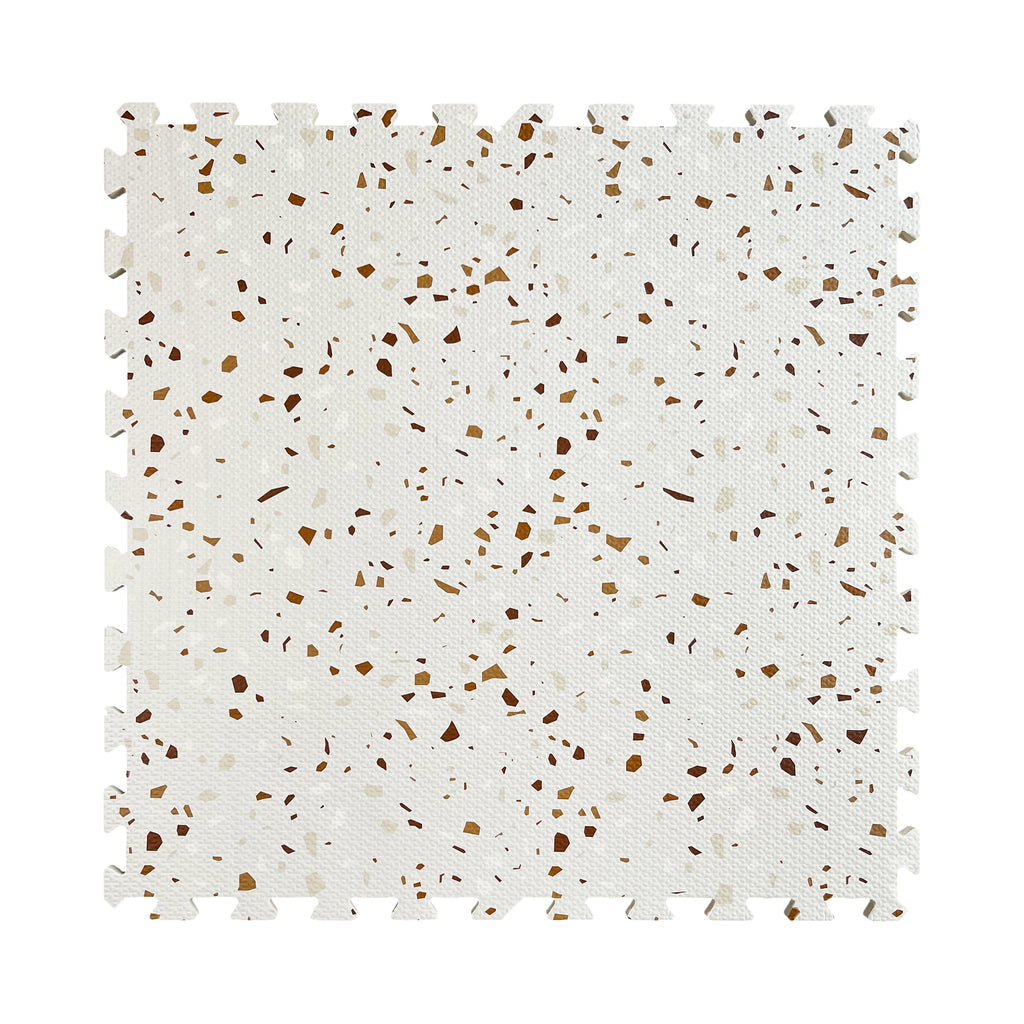 EVA Puzzle Mat - Brown Terrazzo